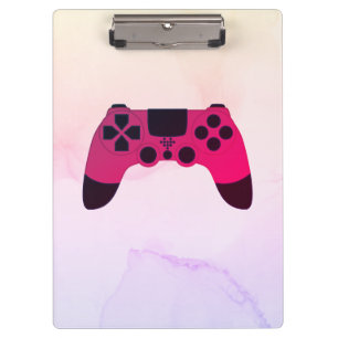 Videogames nerd gamer gaming controller klembord