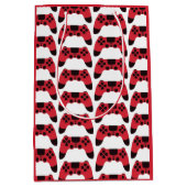 Videogames nerd gamer gaming controller medium cadeauzakje (Voorkant)