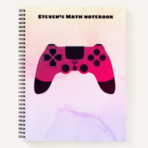 Videogames nerd gamer gaming controller notitieboek