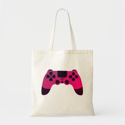 Videogames nerd gamer gaming controller tote bag (Voorkant)
