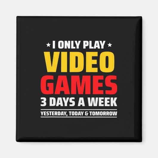 Videogames - PC Console Gaming - Grappig videogame Magneet (Voorkant)