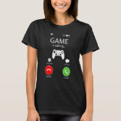 Videogames roepen me op om te gaan naar Gamer Cons T-shirt (Voorkant)