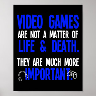 Videogames Spelen Grappige Pc Console Gamer Geek  Poster