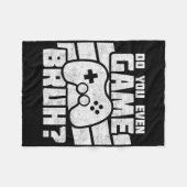 Videogames spelen - Pc Console-gaming - Grappige V Fleece Deken (Voorkant (Horizontaal))
