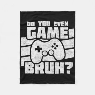 Videogames spelen - Pc Console-gaming - Grappige V Fleece Deken