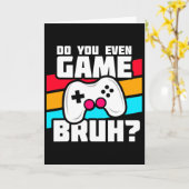 Videogames spelen - Pc Console-gaming - Grappige V Kaart (Gele Bloem)