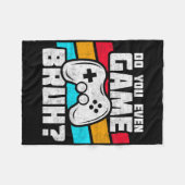 Videogames spelen - Videogamer Meme - Grappige Vid Fleece Deken (Voorkant (Horizontaal))