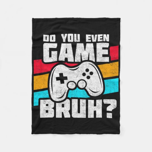 Videogames spelen - Videogamer Meme - Grappige Vid Fleece Deken (Voorkant)