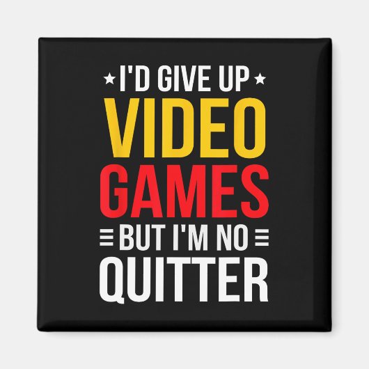 Videogames spelen - Videogamer Meme - Grappige Vid Magneet (Voorkant)