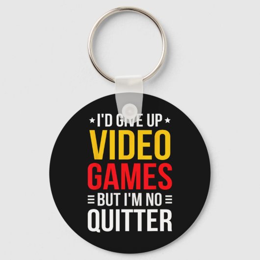 Videogames spelen - Videogamer Meme - Grappige Vid Sleutelhanger (Voorkant)