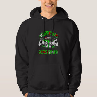 Videogames Valentijnsdag voor kinderen jongens 3 Hoodie