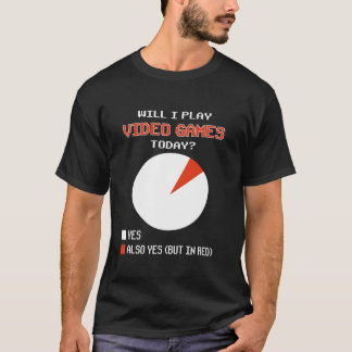 Videogames Vandaag Ja Grappige Gaming Grafiek Game T-shirt