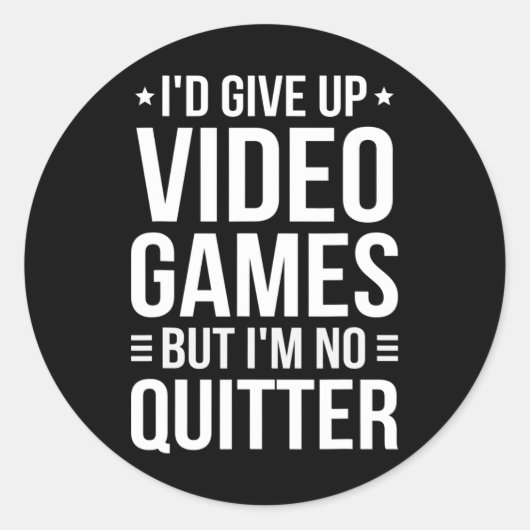Videogames - Videogame Meme - Grappig videogame Ronde Sticker (Voorkant)