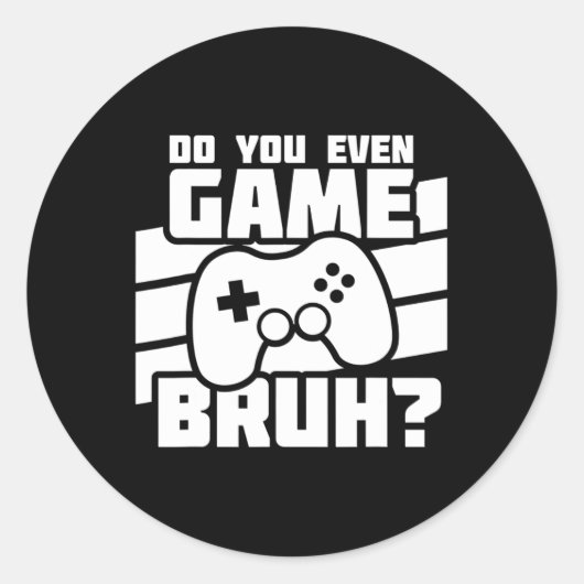 Videogames - Videogame Meme - Grappig videogame Ronde Sticker (Voorkant)