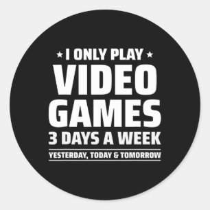 Videogames - Videogame Meme - Grappig videogame Ronde Sticker