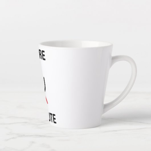 Videogesprek, je bent op Dempen Latte Mok (Rechts)