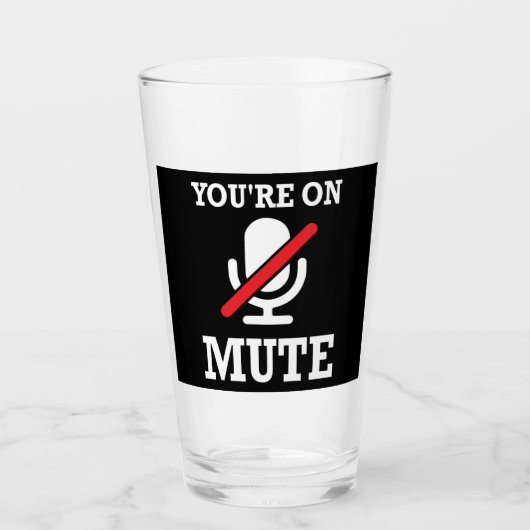 Videogesprek, thuis werken, je bent op stomme glas (Voorkant)