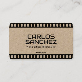 📽️ Videograaf Filmmaker Custom QR Visitekaartje