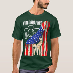 Videograaf USA Videografie Filmmaker Gift T-shirt
