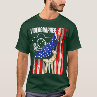 Videograaf USA Videografie Filmmaker Gift T-shirt