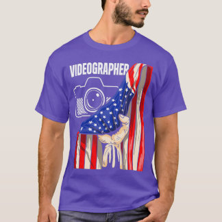 Videograaf USA Videografie Filmmaker Gift T-shirt