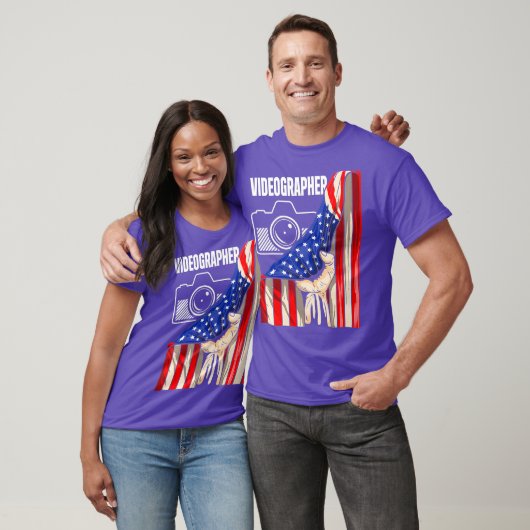 Videograaf USA Videografie Filmmaker Gift T-shirt (Unisex)