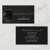 Videograaf Visitekaartje (Voorkant / Achterkant)