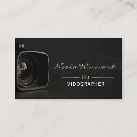 Videograaf Visitekaartje (Voorkant)