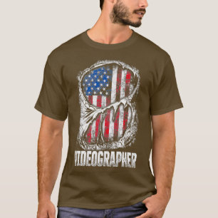 Videografische info Videografie Filmmaker Gift T-shirt