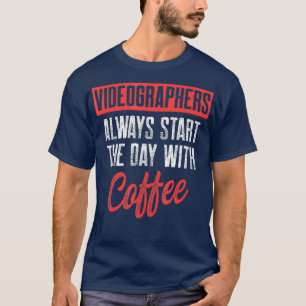 Videografische kaart Videografie Filmmaker T-shirt