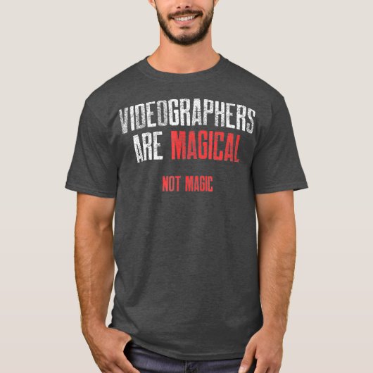 Videografische video Filmmaker Cadeaus T-shirt (Voorkant)