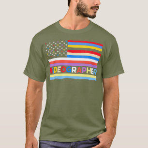 Videografische video Filmmaker Cadeaus T-shirt