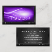 Videografische Visitekaartjes (Voorkant / Achterkant)