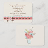  videokaart voor accessoires voor accessoires informatiekaartje (Voorkant / Achterkant)