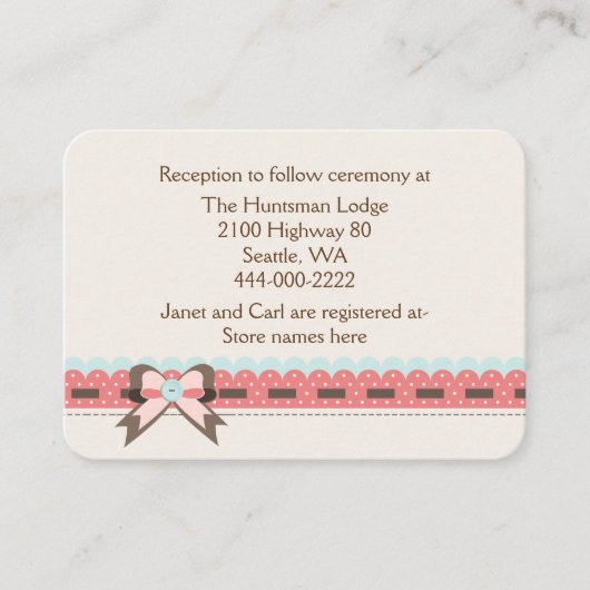  videokaart voor accessoires voor accessoires informatiekaartje (Voorkant)