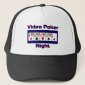videopokernacht trucker pet (Voorkant)