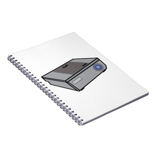 Videoprojector Notitieboek (Rechterzijde)