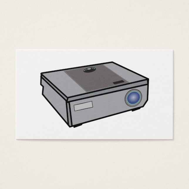 Videoprojector Visitekaartje (Voorkant)