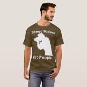 Video's fotograferen geen mensen die Pistolen best T-shirt (Voorkant volledig)