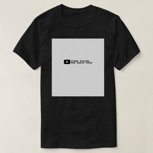 Video's gedood met het hoesloze bovenste exemplaar t-shirt (Design voorkant)