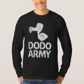 Video's met klassieke zwarte en witte ark t-shirt (Voorkant)