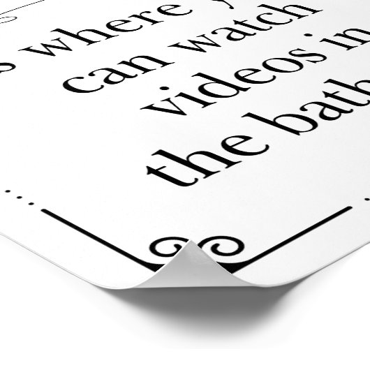 Video's van de thuisbioscoop op het schimmeldecor poster (Hoek)