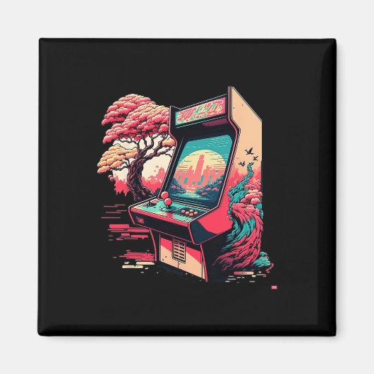 Videospel Arcade 1 Magneet (Voorkant)
