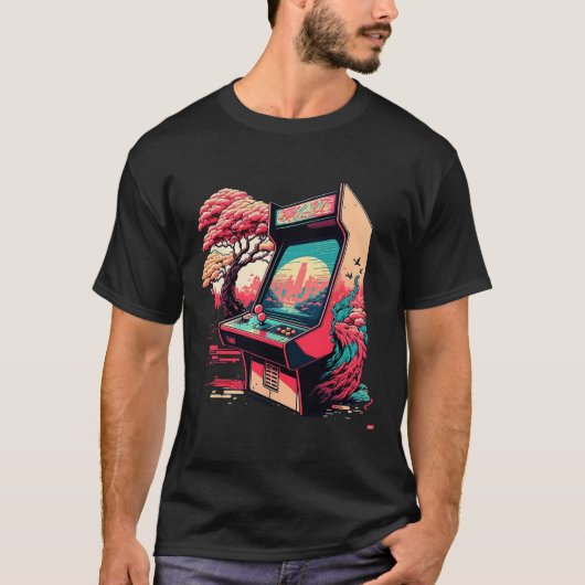 Videospel Arcade 1 T-shirt (Voorkant)