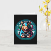Videospel Capybara Gaming  Kaart (Gele Bloem)