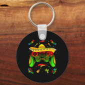 Videospel Cinco De Mayo Boys Kinder Let's Fiesta P Sleutelhanger (Voorkant)