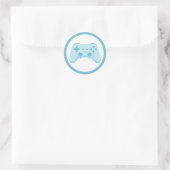 Videospel | Gamerfeestje | Gamecontroller Ronde Sticker (Tas)