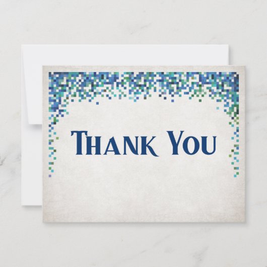 Videospel Geek Bruiloft Bedankkaart (Voorkant)