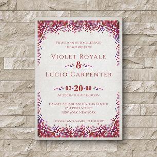 Videospel Geek Bruiloft Kaart