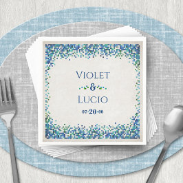 Videospel Geek Bruiloft Servet